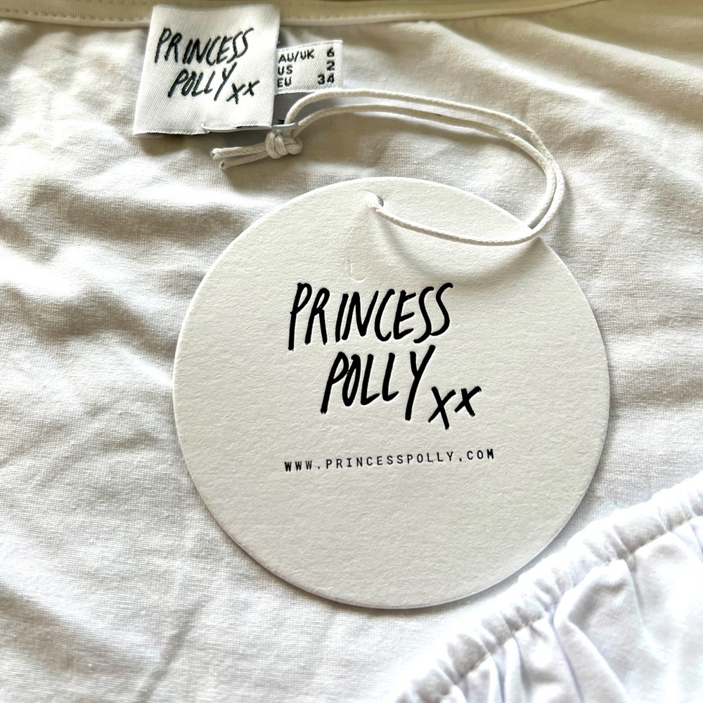 Princess Polly white shirt